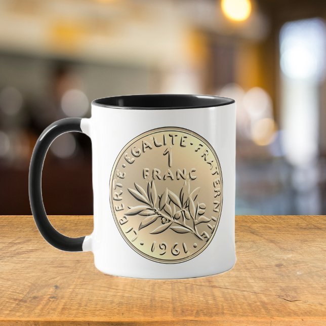 MUG FRANC FRANCAIS VINTAGE OR (Creator Uploaded)