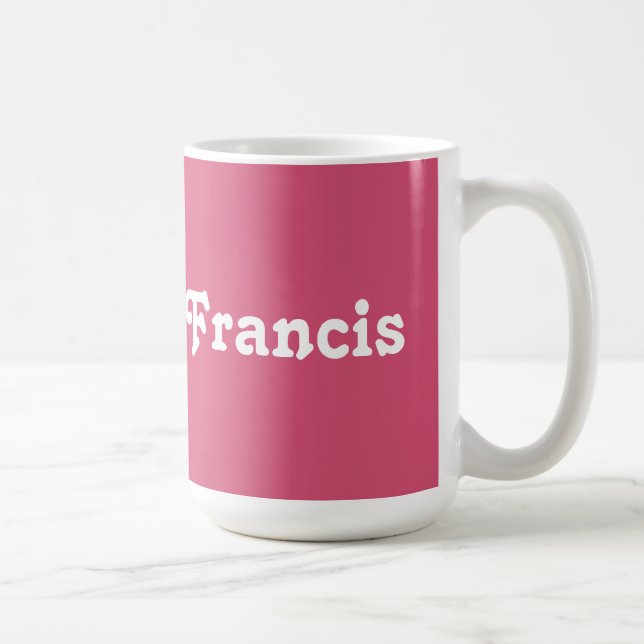Mug Francis (Right)
