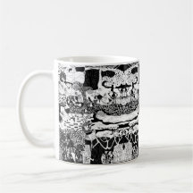 Mug Funky Dancing Man Alternative Pattern