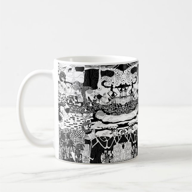 Mug Funky Dancing Man Alternative Pattern (Left)