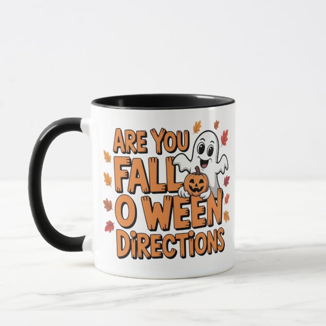 Mug Funny Fall-o-Ween Vibes (Left)