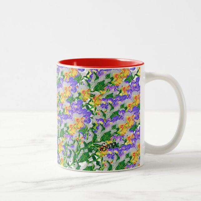 Mug : Garden Of Flowers (Right)