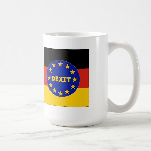 Mug German Flag EU Dexit (Right)