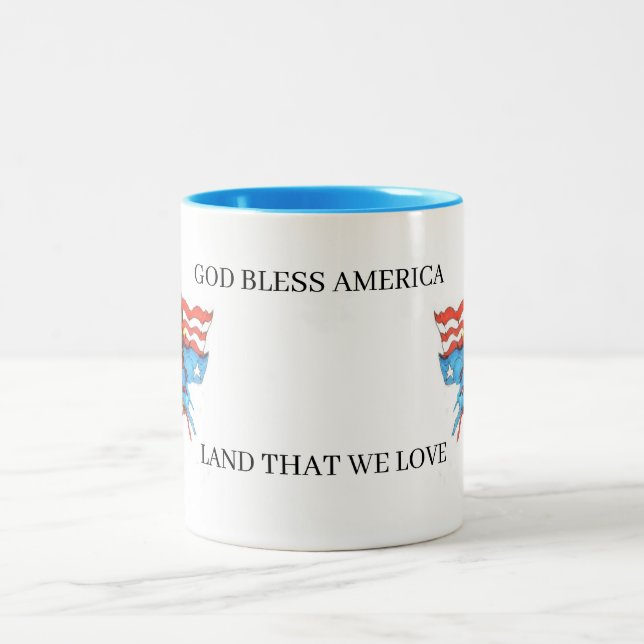 Mug  : God Bless America (Center)