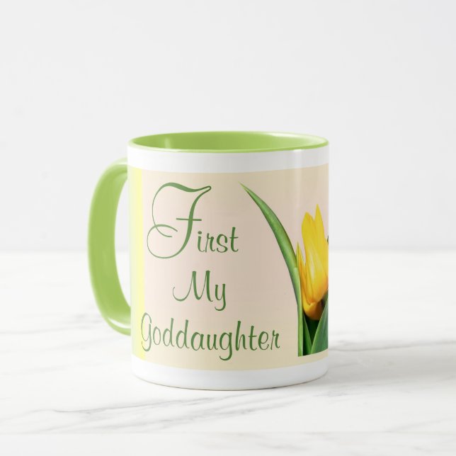 Mug Goddaughter - First and Forever (Front Left)