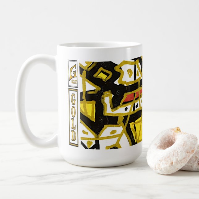 Mug - GOLD - Collection GGAST (With Donut)