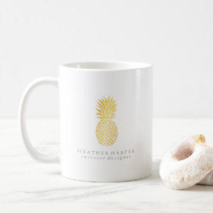 Mug - Gold Pineapple
