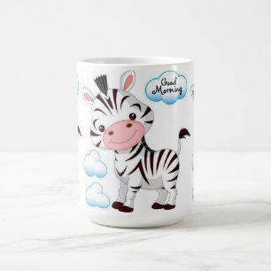 Mug/Good Morning Zebra Coffee Mug