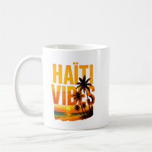"Mug Haiti Vibes - Single Tropical Gift Coffee Mug