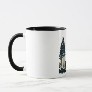 Mug - happy family in Muir Woods
