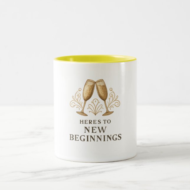 Mug - Here’s to New Beginnings (Center)