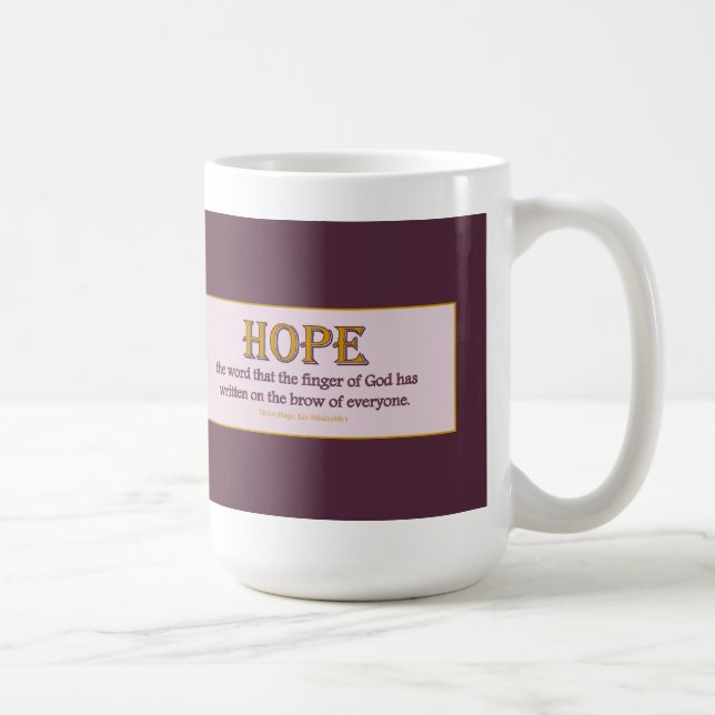 Mug: Hope Coffee Mug (Right)