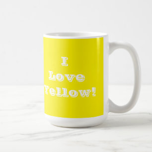 Mug I Love Yellow