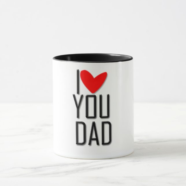 Mug - I love you dad (Center)