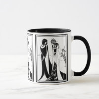 Mug: Illustration by Aubrey Beardsley