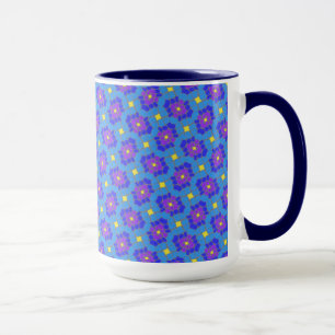 MuG Jimette Blue Design Mauve cup