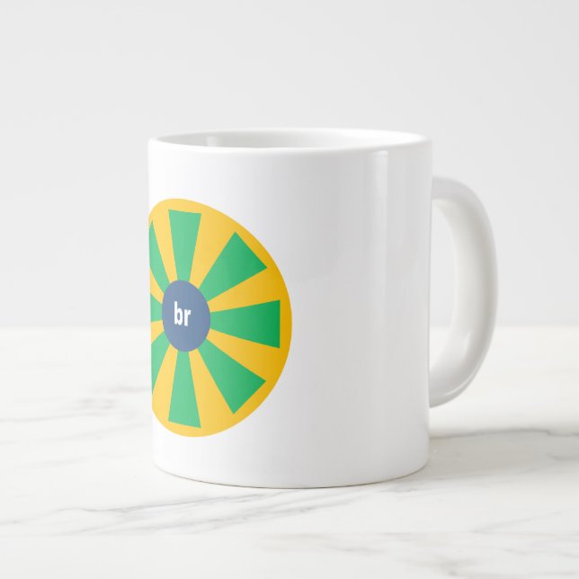 MUG JUMBO BRAZIL (Front Right)
