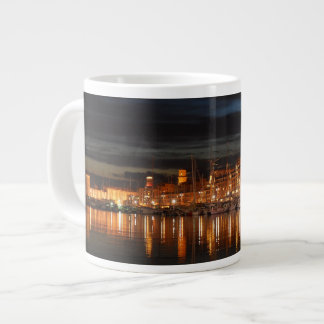 Mug Jumbo Marseille - Le vieux port (nuit)