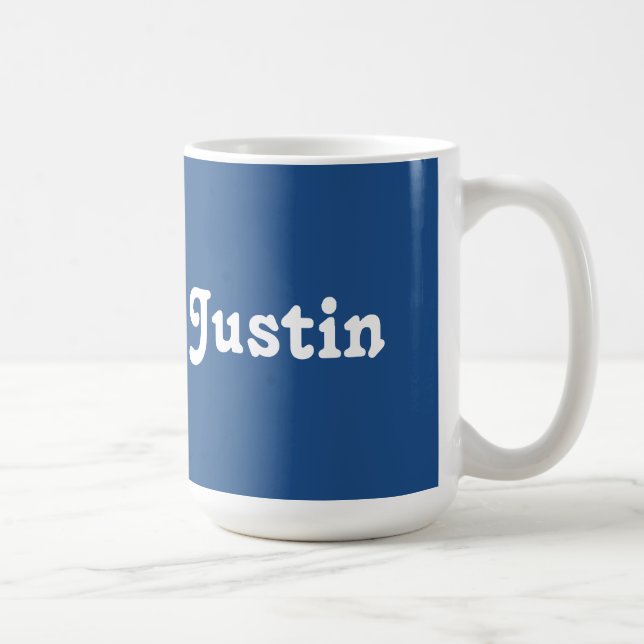 Mug Justin (Right)