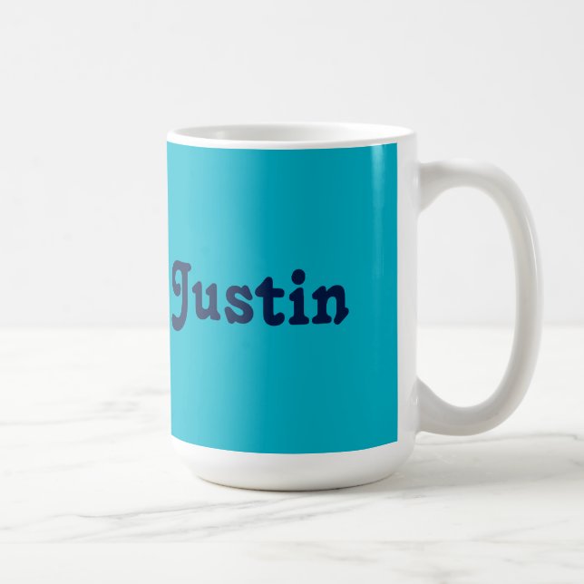 Mug Justin (Right)