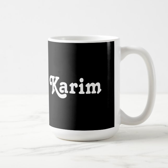 Mug Karim (Right)
