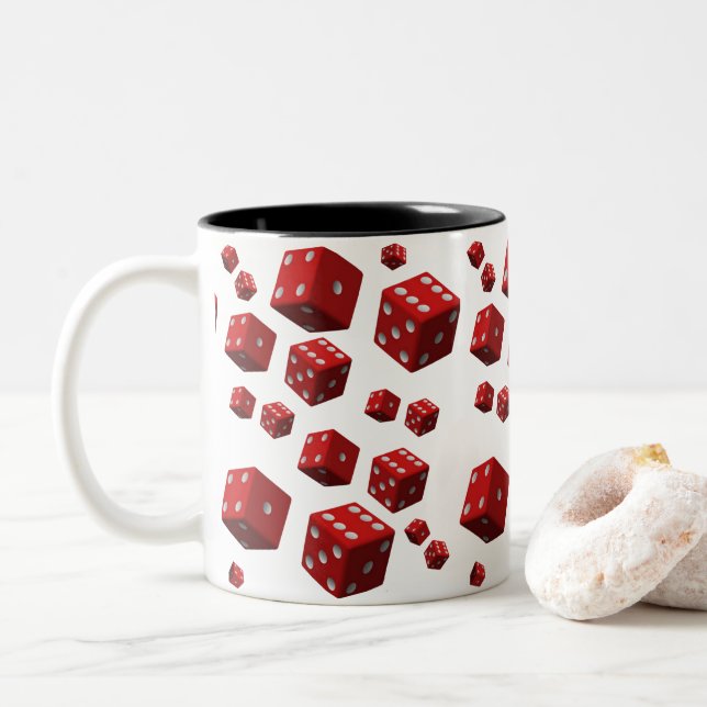 Mug Keep it Handsome Dice (With Donut)