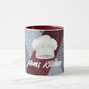 Mug Kitchen Red Plaid Drinkware Cups