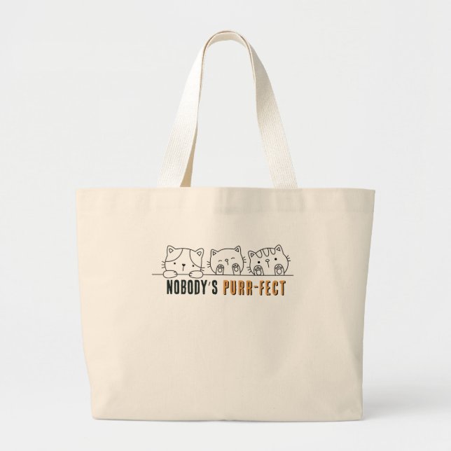 Mug Large Tote Bag (Front)