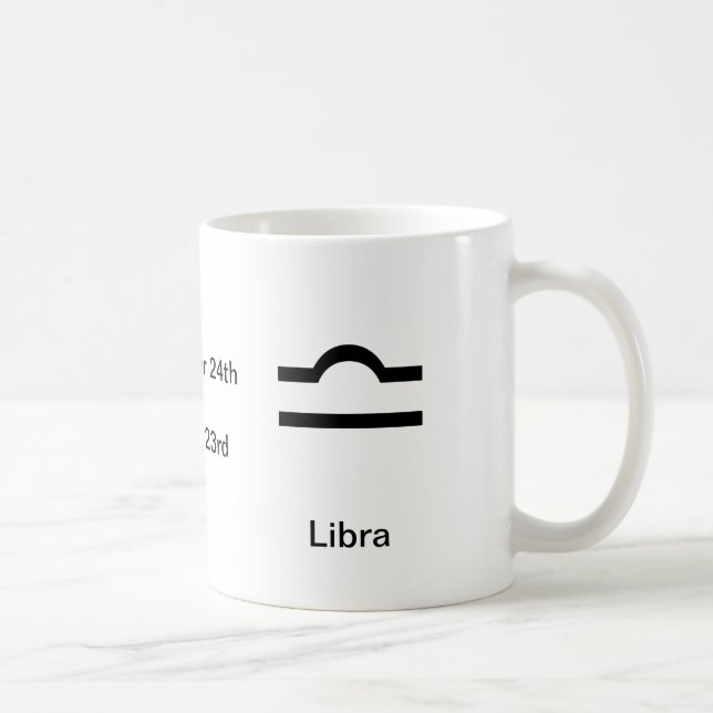 Mug - Libra Glyph (Right)
