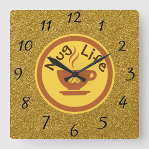 Mug Life Wall Clock