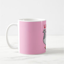 Mug 'Love for the Underdogs' – City Pigeon Design