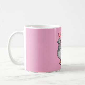 Mug 'Love for the Underdogs' – City Pigeon Design