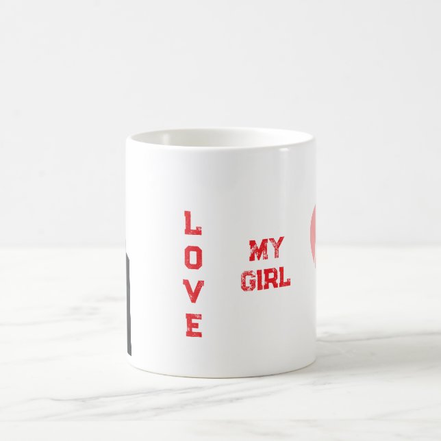 Mug love girl (Center)