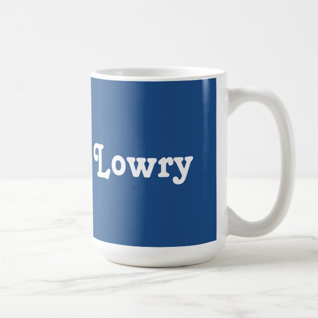 Mug Lowry (Right)