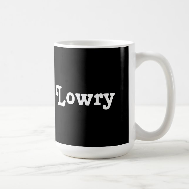 Mug Lowry (Right)