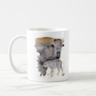 Mug, Mama and baby Buffalo Coffee Mug