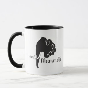 Mug Mammoth Silhouette