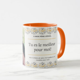 Mug Meilleur Papa du Monde - Cadeau Parfait