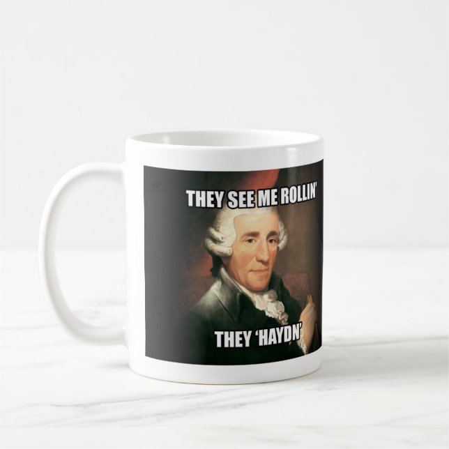 Mug: "Meme" - Haydn Coffee Mug (Left)