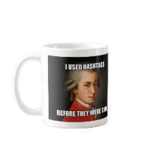 Mug: "Meme" - Mozart Hashtags