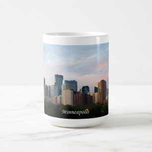 MUG: Minneapolis, Minnesota Skyline - FULL WRAP_ C Coffee Mug