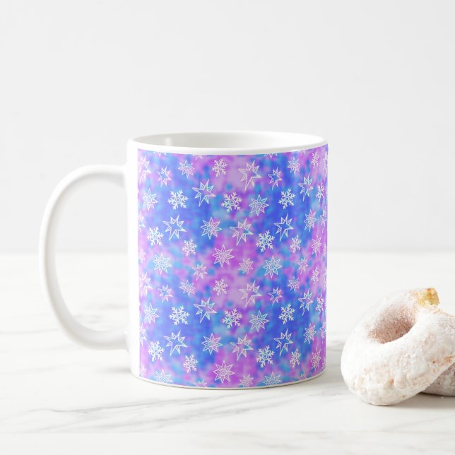 Mug Motifs de neige (With Donut)