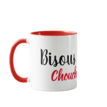 Mug mug puffy inside red