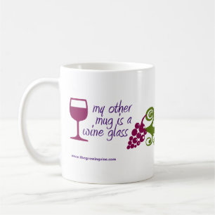 Mug - My other mug is a wine glass