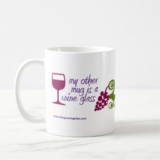 Mug - My other mug is a wine glass