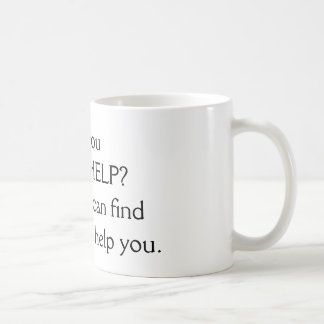 Mug - Need help? (Black)