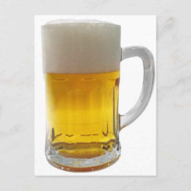 Mug of Beer Postcard (Front)
