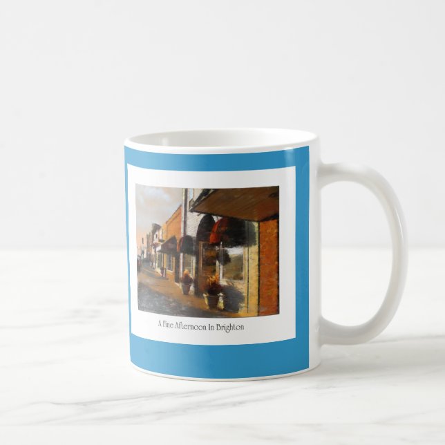 Mug of Brighton Michigan Scene (Right)