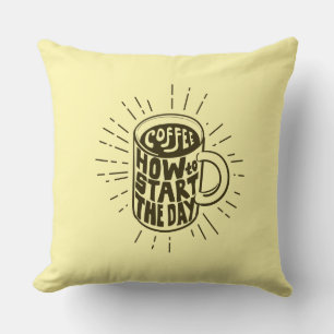 Mug of Coffee Cushion