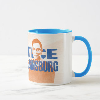 Mug of Justice.  Ruth Bader "Badass" Ginsburg